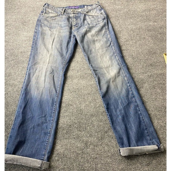 PRPS Bruised Never Broken Jeans 33 Mens Blue USA Cotton‎ Selvedge Baggy Loose - Picture 3 of 16